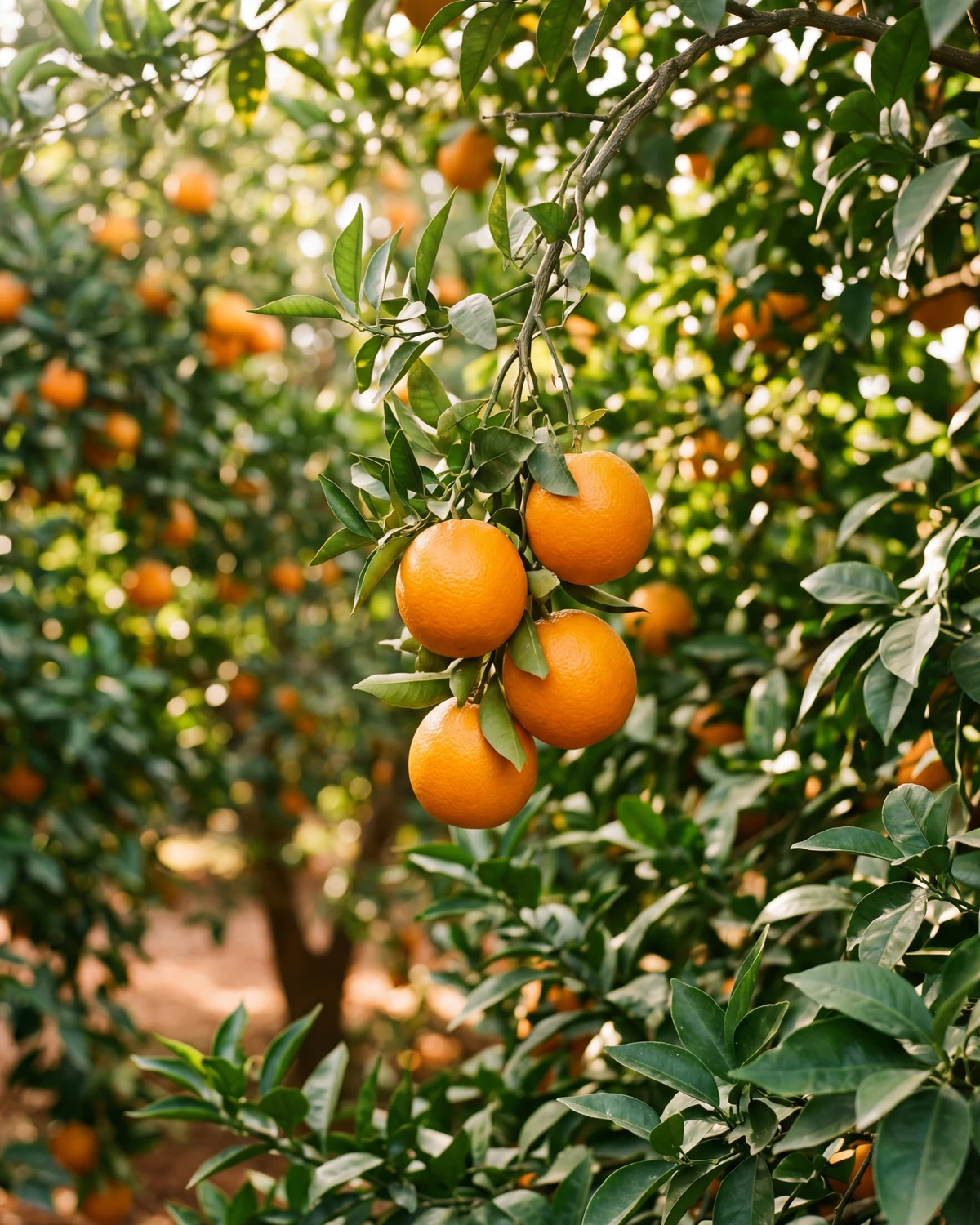 Egyptian citrus orchard, Nile Delta