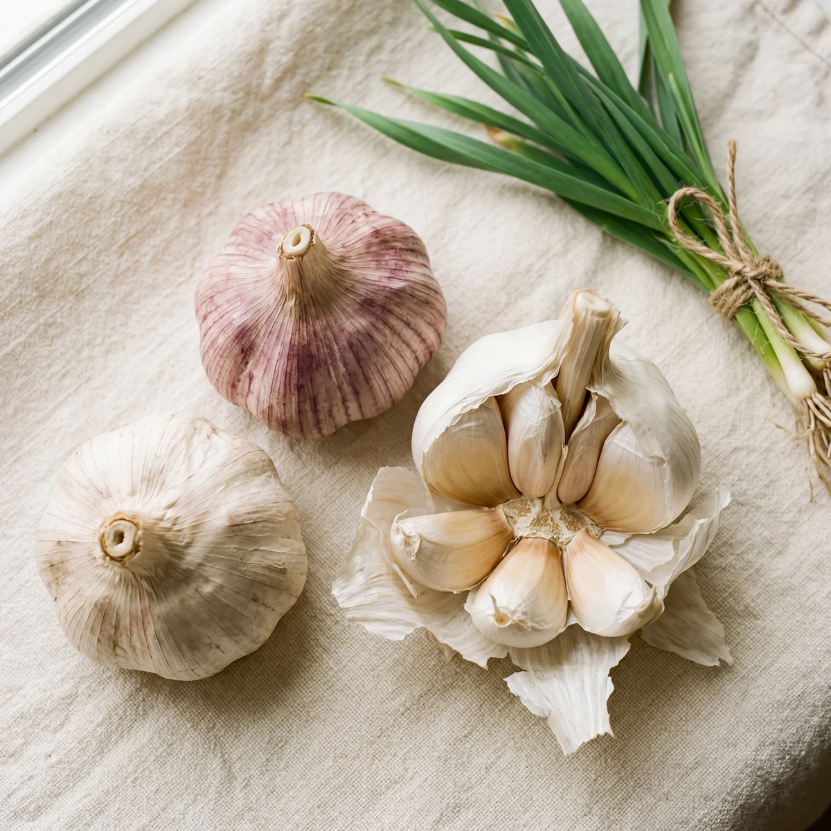 Egyptian garlic ready for export