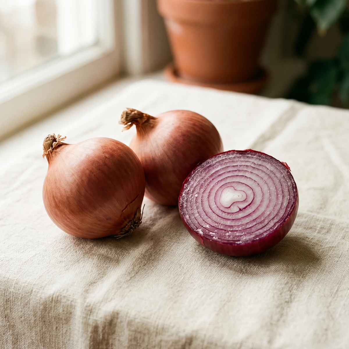 Egyptian red onion ready for export